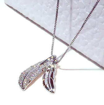 Fashionable Korean Style Leaf Necklace